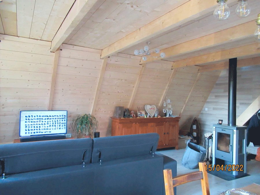 Aménagement et isolation d'une maison en A