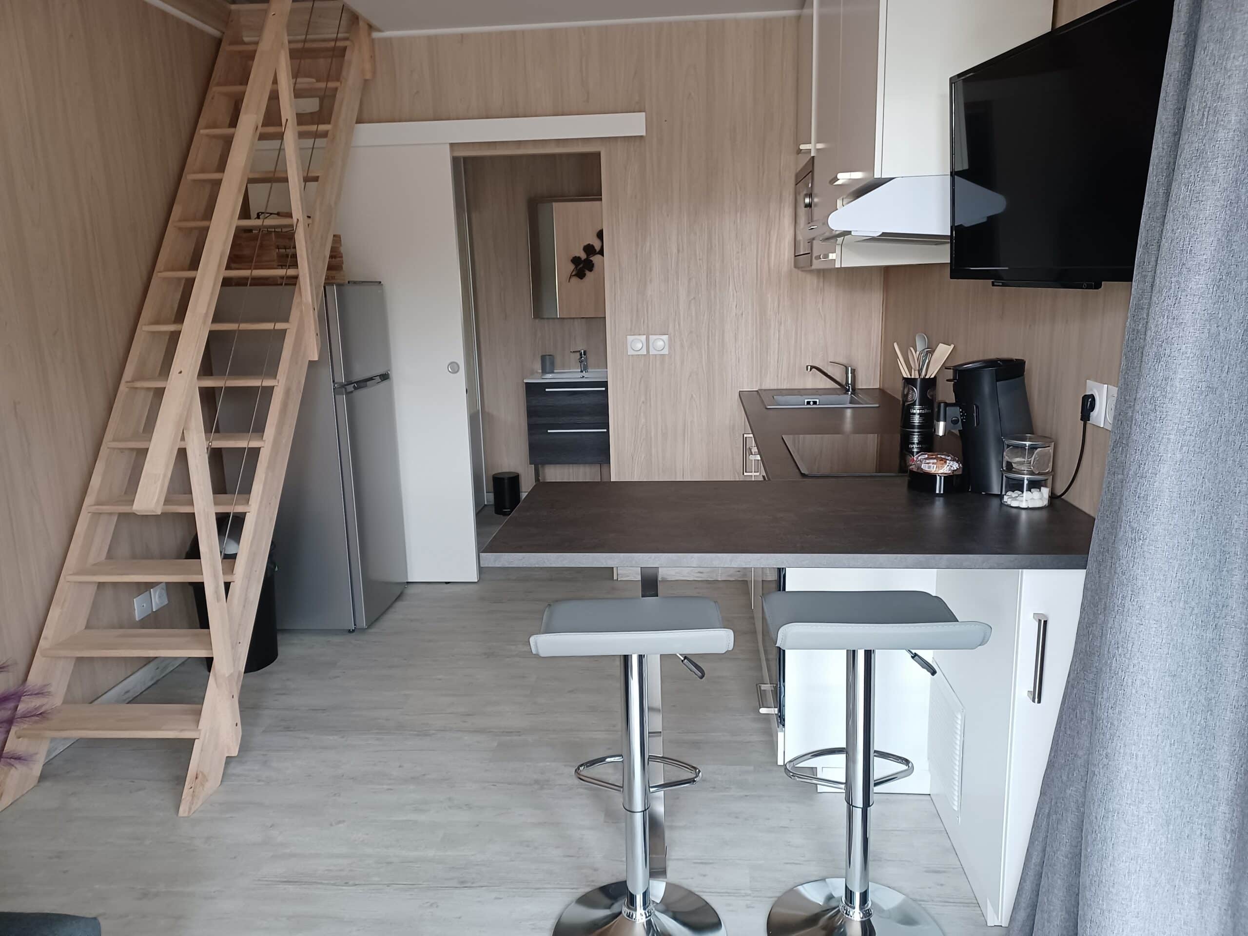 studio locatif Greenkub de 30m2 intérieur